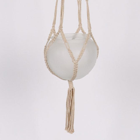 31In Glass Pot Hanging Decor