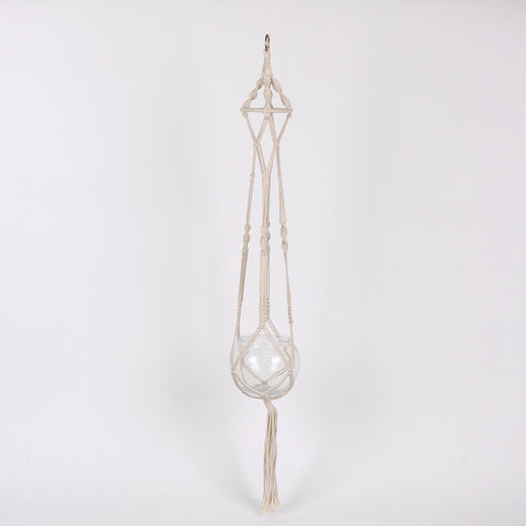 Christmas 38.5In Glass Pot Hanging Decor