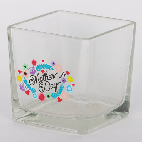 3.125*3.125*3.125''Glass Cup Décor