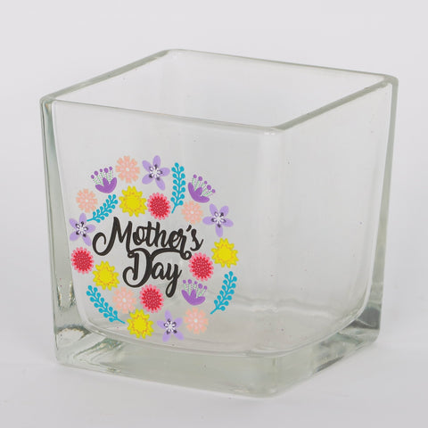 3.125*3.125*3.125''Glass Cup Décor