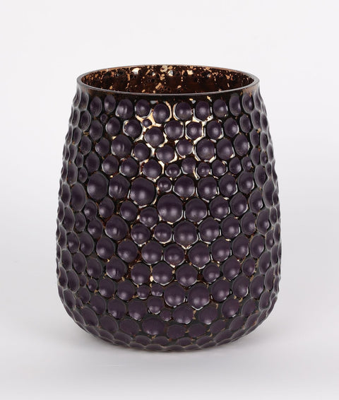 Glass Cup Vase décor 4.75"L x5.5"H