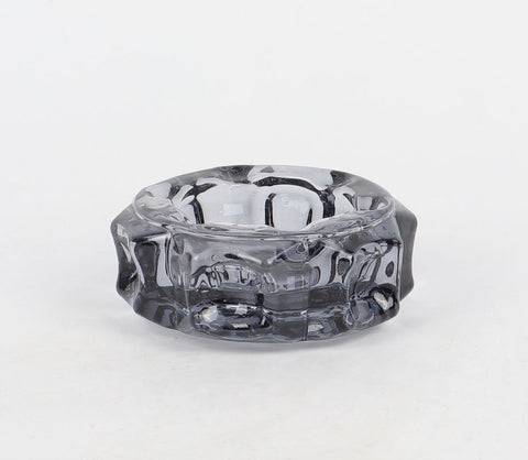 3.5''X1.25'' Grey Candle Holder