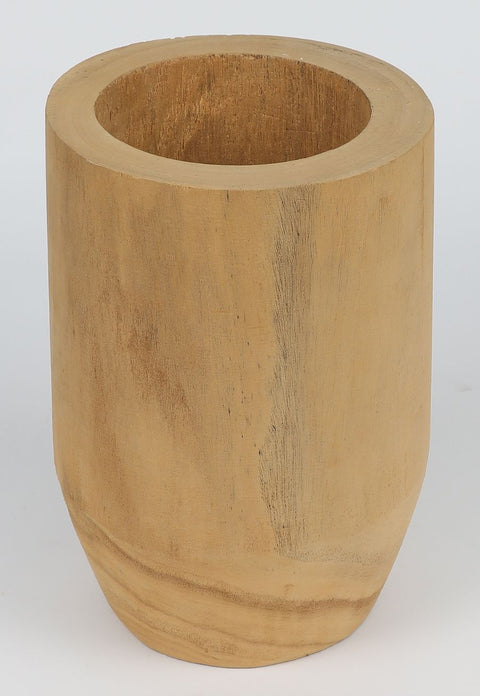 7.75*11.5 In Wood Vase Décor