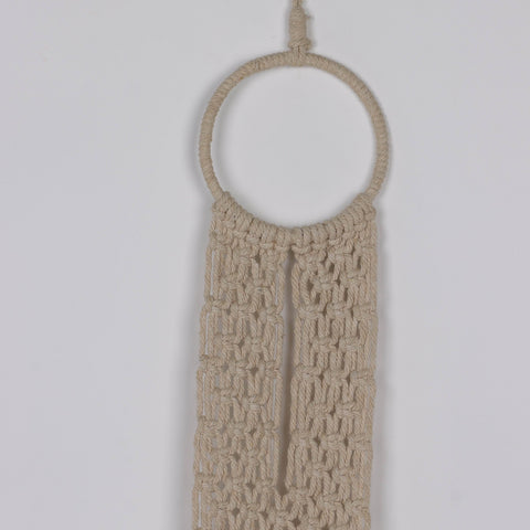 4.75*32‘’Twine Basketball Hoop Wall Décor