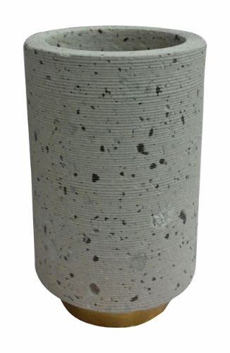 5.5''X5.5"X9.25'' Floral Vase Décor