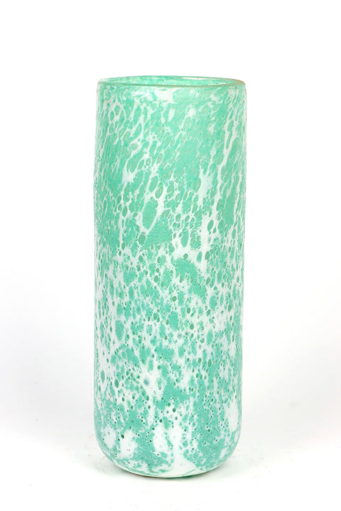 Cylinder Glass Vase décor 4.5"L x14.37"H
