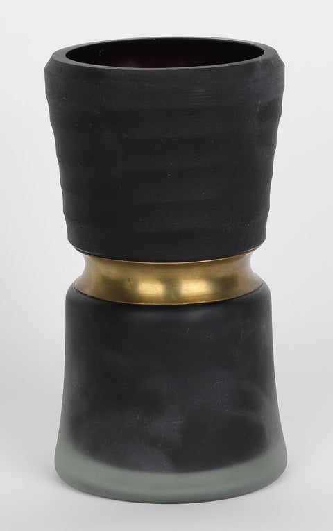 FLORAL VASE DÉCOR 4.75"W x 4.75"L x 8.5"H
