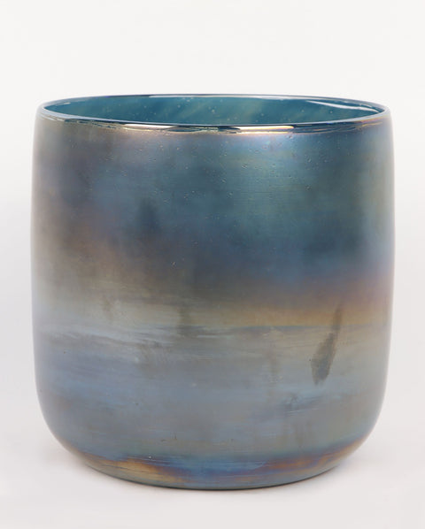 DÉCOR CONTENANT EN VERRE 6.25''X6.25''