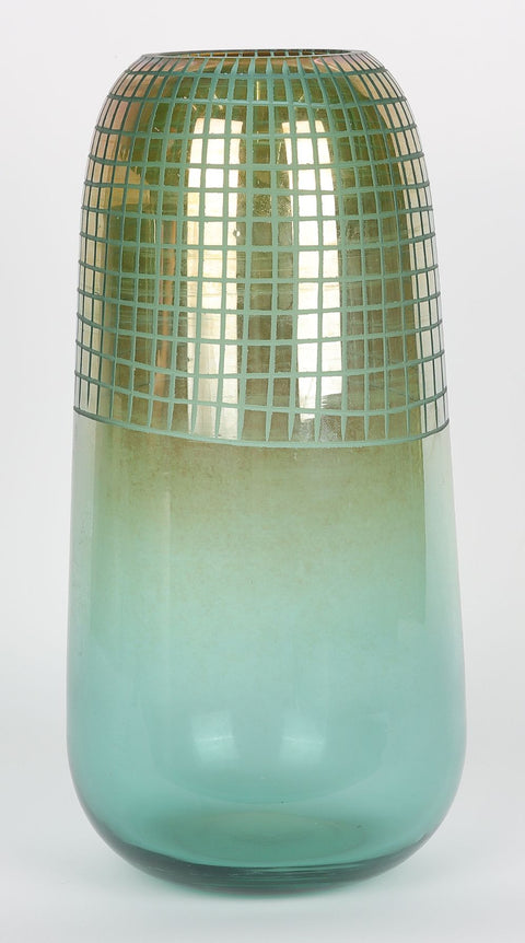 Décor de vase en verre 6.125''x12''