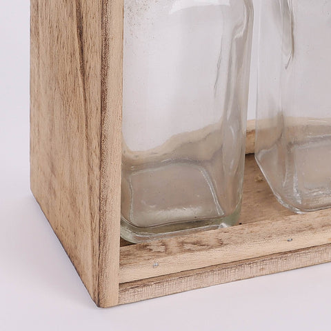 8.25*3.25*6.75'' Glass Vases Décor