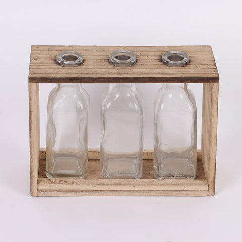 8.25*3.25*6.75'' Glass Vases Décor