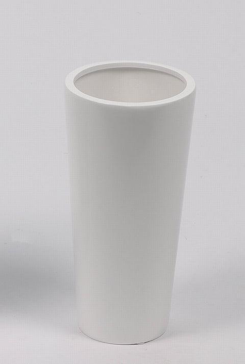7.25X7.25X14.75"H Ceramic Vase