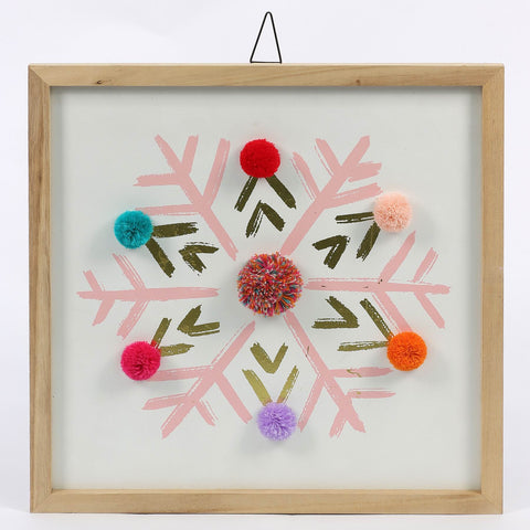 16In Christmas Snowflake Wall Hang Décor