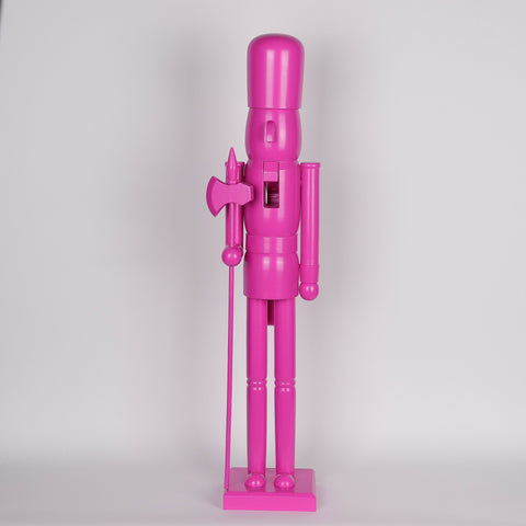 Christmas 32"H Nutcracker Décor - Pink