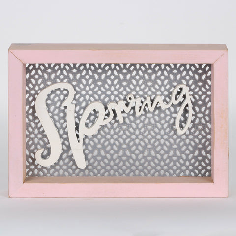 7*1.125*4.875''"Spring" Table Décor