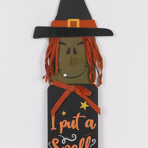 36IN HALLOWEEN WITCH MDF SIGN