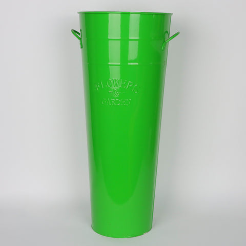 10.5*9.5*22''Green Metal Bucket