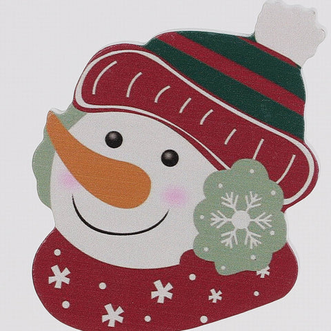 CHRISTMAS MT23 MDF PICK 1 PDQA - SNOWMAN