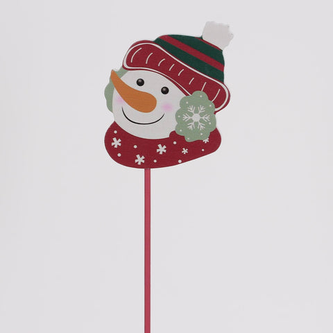 CHRISTMAS MT23 MDF PICK 1 PDQA - SNOWMAN