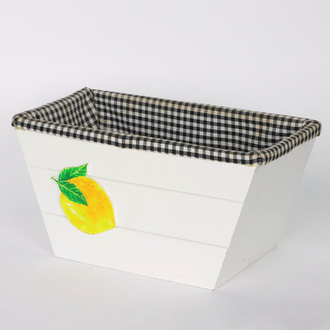 10.25*5.25*5.25''
Lemon & Buffalo Storage Bin