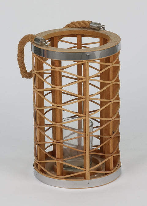 7.5"X11.87"Wooden Lantern Décor