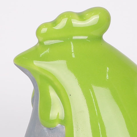 4.5*3*5''Green Rooster Décor
