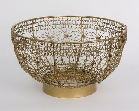 10.37''X10.37"X5.875''
Golden Metal Candle Holder Décor
