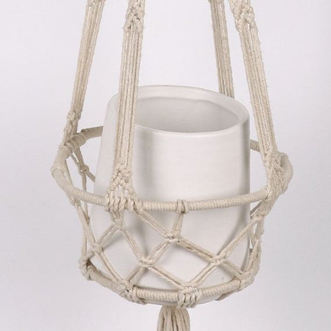 40In Ceramic Pot Hanging Decor