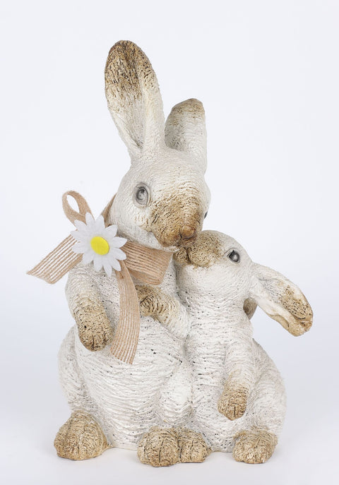 Resin Bunny Décor-Mother's Love