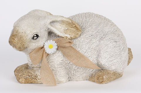DÉCOR DE LAPIN EN RÉSINE