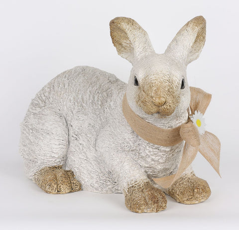 DÉCOR DE LAPIN EN RÉSINE