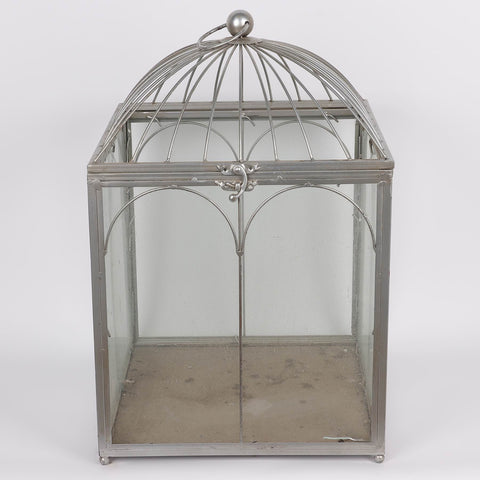 14.25*14.25*24'' Christmas Metal Cage Décor