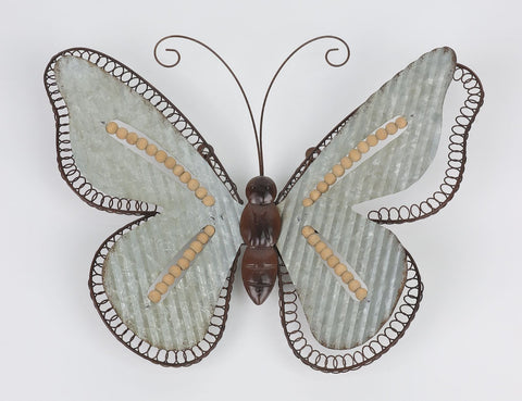 Vintage Metal Butterfly Wall Décor