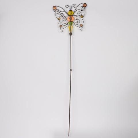 9.25*36.75''Metal Butterfly Décor