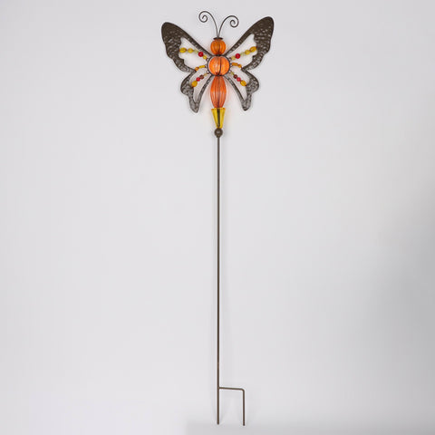 10*36.75''Metal Butterfly Décor