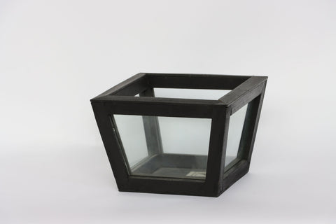 5.875x5.875x4in Small Glass Terrarium