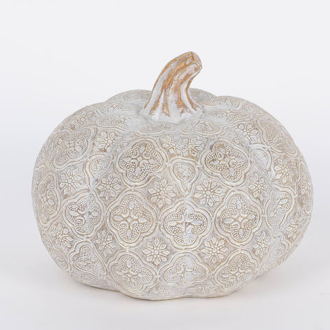 4.75IN FALL PUMPKIN RESIN DÉCOR