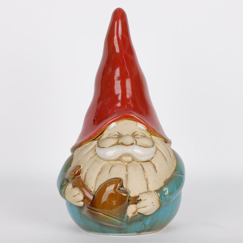 5.5*5.5*10.23''Gnome With Red Hat Table Décor