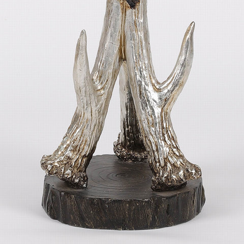 15In Antler Candle Holder Décor