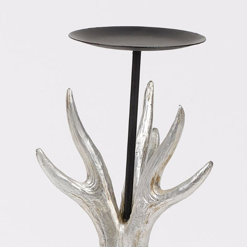 15In Antler Candle Holder Décor