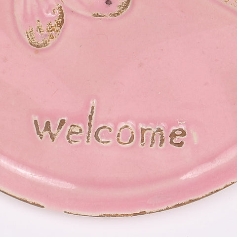 4.5*0.25''Pink Butterfly Haning Décor