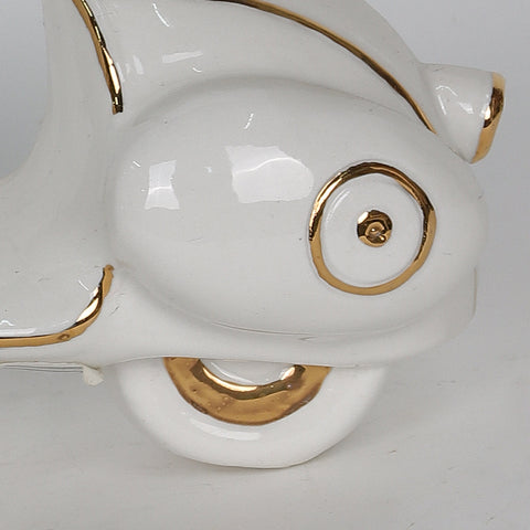 7.75''*3.25''*5'' Ceramic Mini Motobike Décor