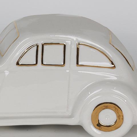 8''*3.75''*3.5'' Ceramic Mini Car Décor