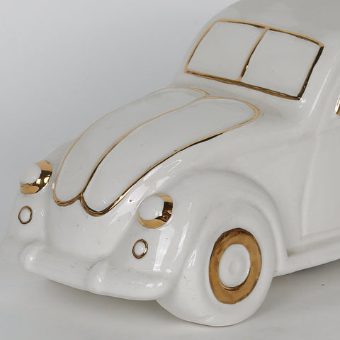 8''*3.75''*3.5'' Ceramic Mini Car Décor