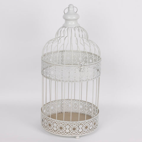 10*21.5'' Christmas Bird Cage Décor