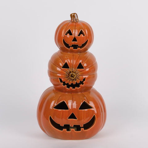 13IN HALLOWEEN PUMPKIN W/LITE TABLE TOP