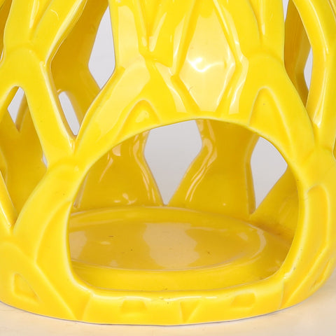 4.75*9''Yellow Candle Holder