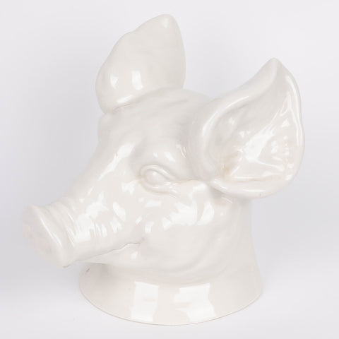 10*10.5*10.5'' Christmas Ceramic Pig Décor