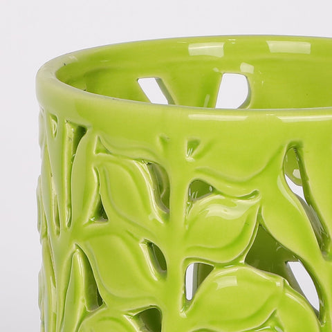 4.25*5.5''Grn Candle Holder