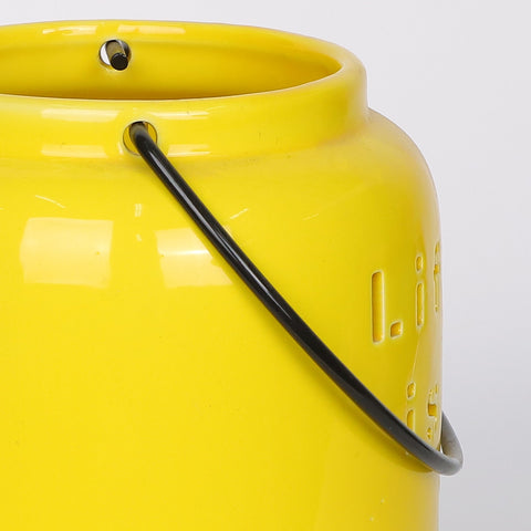 5*6‘’Yellow Candle Holder